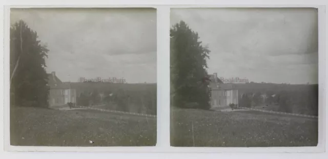 France Photo Stereo P50L3n5 Glass Plate Vintage c1930