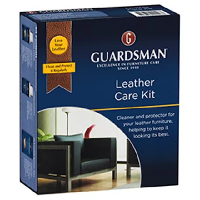 Leather care cleaning kit for lounges complete kit cleaner for all leather items