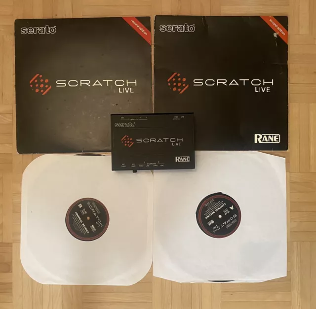 Rane serato scratch  live Hardware & 2 Vinyl Control