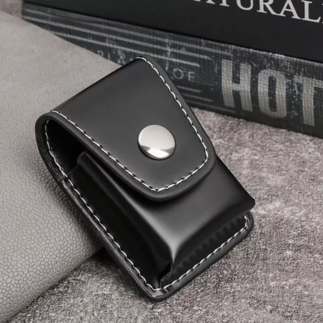 Lighter Gift Bag Super Match Lighter Leather Case Anti Loss Cover Small Box