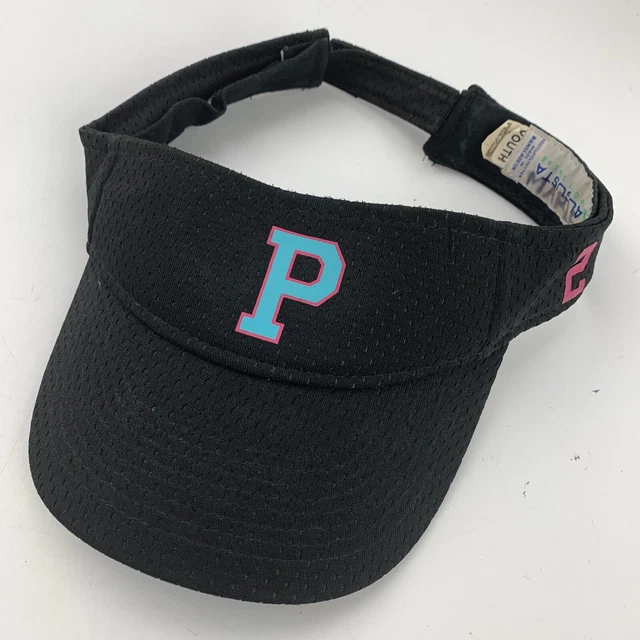 Sconosciuto Lettera P Ragazzi Visor Cap Hat Regolabile