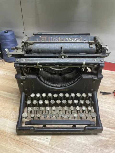 Antique Underwood No. 5 Typewriter Vintage