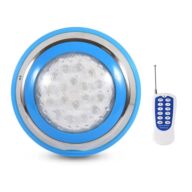 POOL LIGHT SOLUTION 12V 45W Underwater LED Lights RGB Remote Control ...