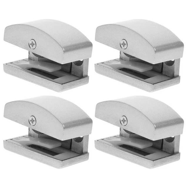 4pcs glass sliding shower door bottom guide Guide de porte de douche Porte de d