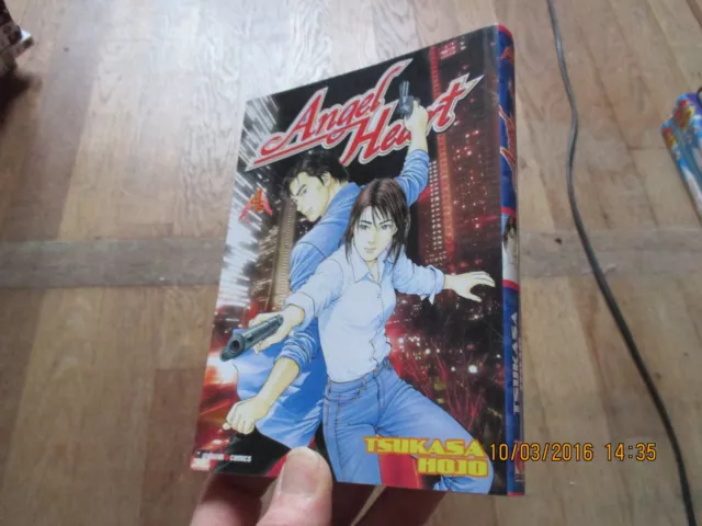 MANGA BD ANGEL HEART  # tome 4  TSUKASA HOJO  panini