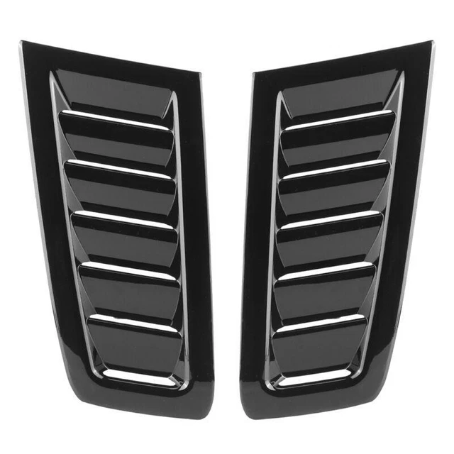 Prese con cappuccio 2014 Fiesta ST - nero lucido ABS copertura sfiato cofano auto