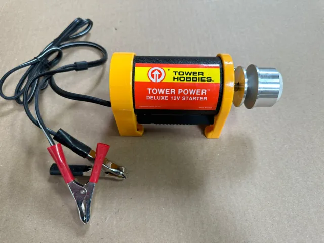 Tower Hobbies Tower Power Deluxe 12V Electric Starter Tested