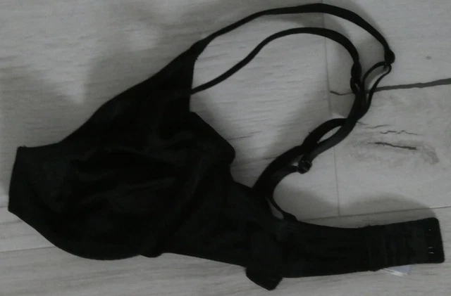 Soutien-gorge Noir Sans Armature Rêves Indiscrets Taille 90A (75 EU) - Occasion Parfait état