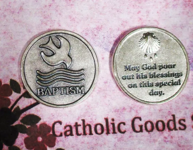 Baptism - Prayer - Your Silver Pocket Coin