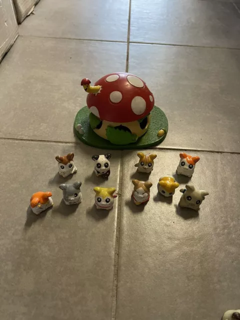 Casetta hamtaro a Fungo piu 10 personaggi