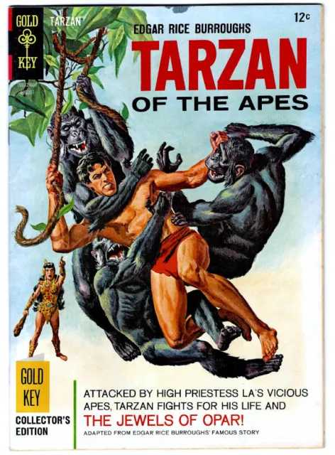 TARZAN OF THE APES #159 in VF/FN condition a 1966 Silver Age Gold Key comic