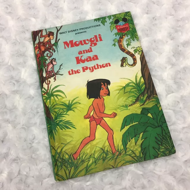 THE JUNGLE BOOK Mowgli and Kaa the Python Walt Disney Productions ...