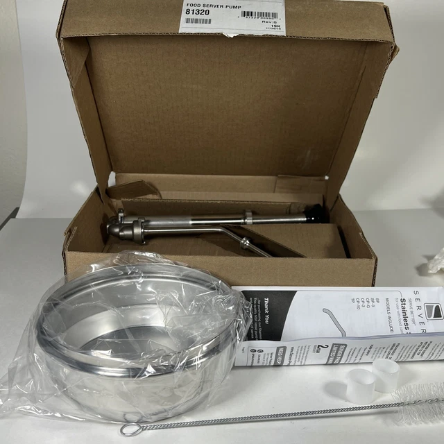 Server - 81320 - Stainless Steel Condiment Pump