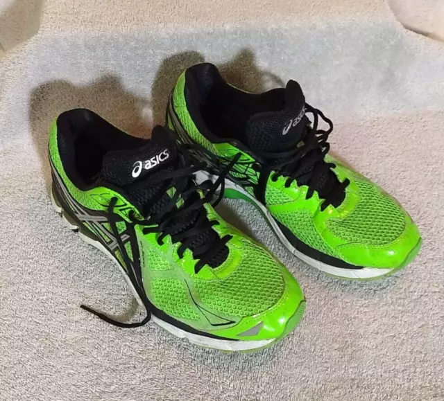 Asics Mens GT-2000 Lime Green Running Shoes, Size: 10 #US51-8