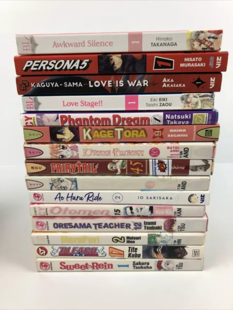 Japanese Language Import Manga Comics Assorted Bulk Lot