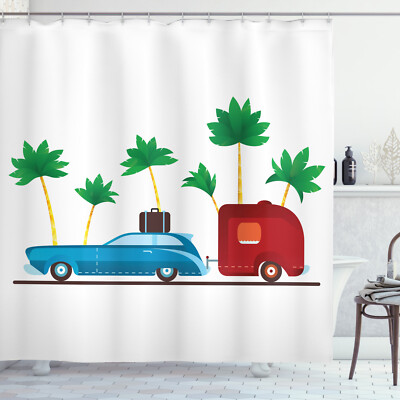 Camper Camper Tenda da doccia stall Exotic Viaggi a tema 