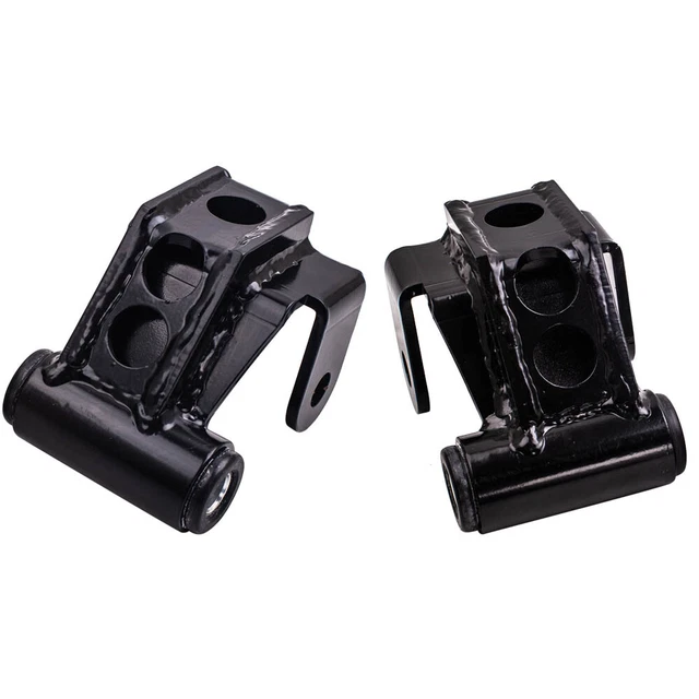 2-Inch Drop Lowering Shackles Kit For Dodge Ram 2500 & 3500 2WD/4WD 2003-2013