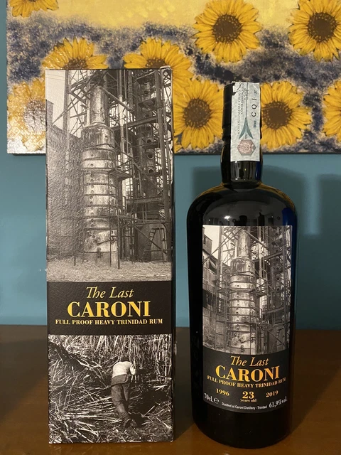 RUM Caroni  "The Last" Distillato  Nel 1996 -  Imbottigliato Nel 2019