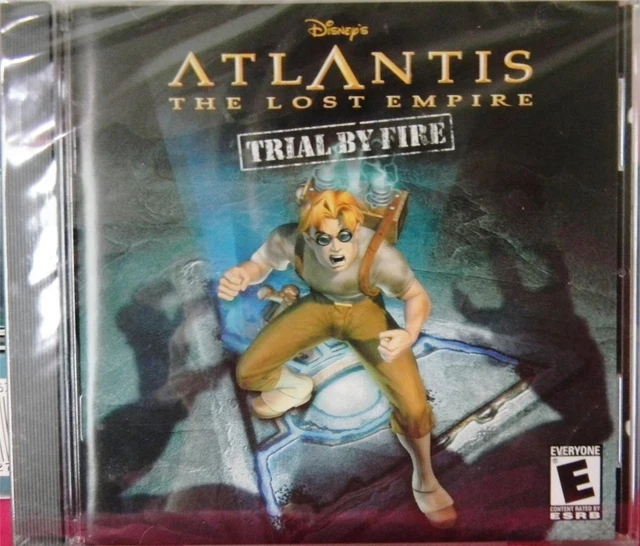 WALT DISNEYS ATLANTIS Lost Empire Trial By Fire Computer Game 8 and Up ...