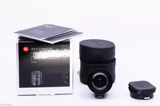 Leica Elmarit-M 28mm f2.8 ASPH E39 6 Bit 11606 black