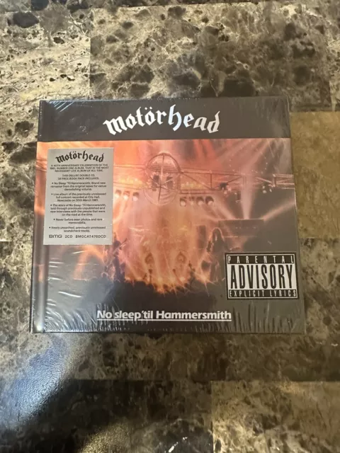 Motorhead - No Sleep 'Til Hammersmith, 40th Anniversary, 2 CD, Sealed