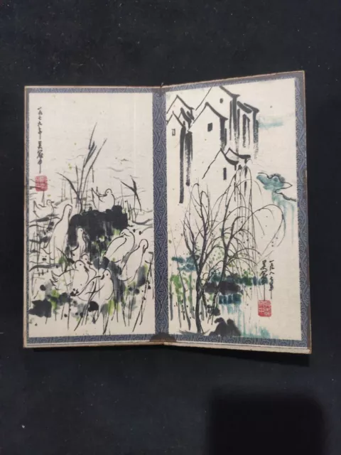 CHINESE ANTIQUE ALBUM: Wu Guanzhong's Fine Art Album $29.90 - PicClick