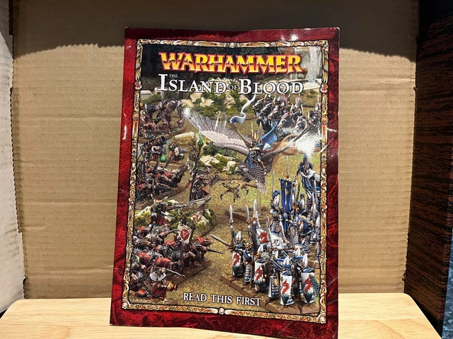 WFB Warhammer Army Book Islands of Blood Games Workshop GW 8th Edition OOP OK