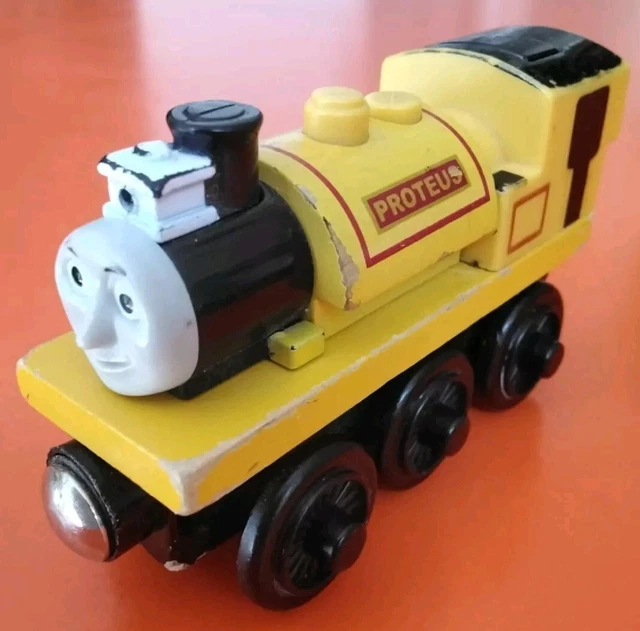Protus Train THOMAS TANK ENGINE Friends Proteus Wooden Train Brio Magnetic Learning ...