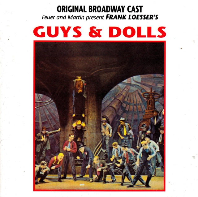 RAREGUYS & DOLLS1950ROBERT AldaOriginal Broadway Cast[4681]CD EUR