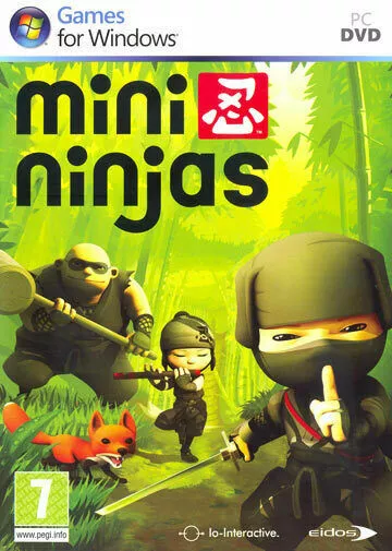 gioco game pc dvd Mini Ninjas Eidos 2009 completo italiano 7+ windows