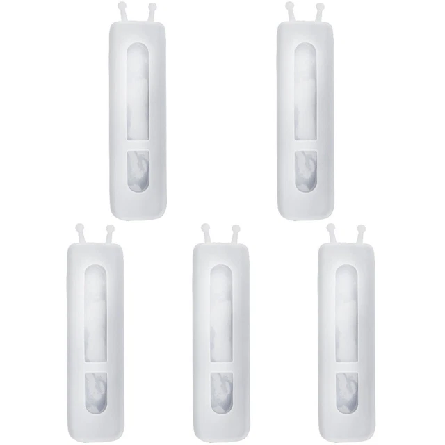 5pcs Remote Cover Remote Controt Protector Silicone Remote Protective Shell Tail