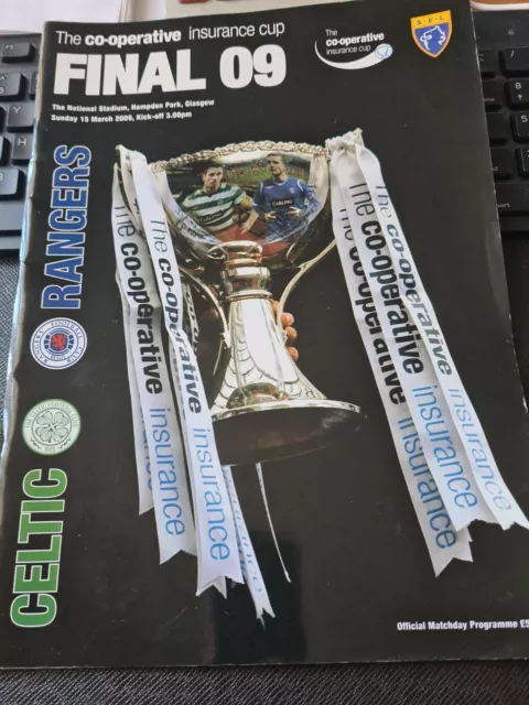 Glasgow rangers football programmes