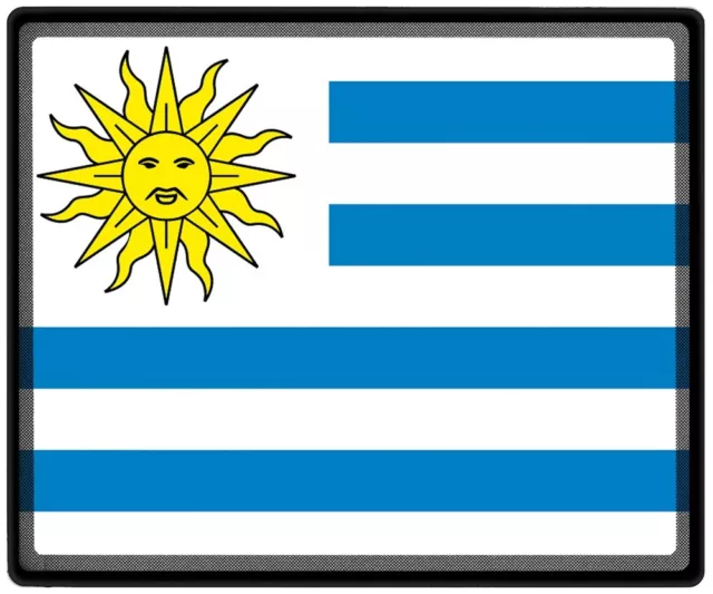 Länder Flaggen Mousepad Eyecatcher Flagge für Schreibtisch • URUGUAY ○82179