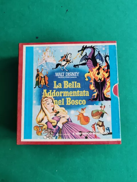 Film SUPER 8 LA BELLA ADDORMENTATA NEL BOSCO 5 bobine WALT DISNEY