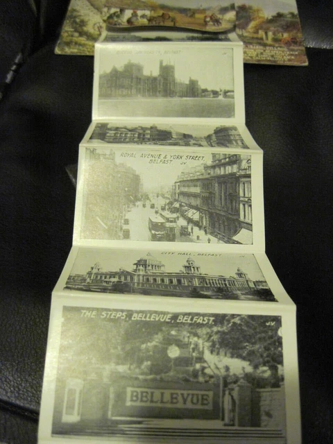 Irische Postkarte Ein BIT OF OLD IRLAND Belfast Ansichten 1944 US Army Neuheit 12 Ansichten 6