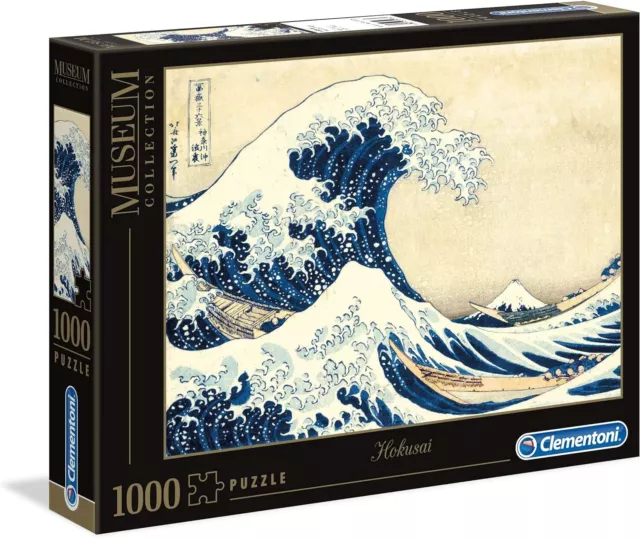 Puzzle 1000 Pezzi La Grande Onda di Hokusa Clementoni 39378