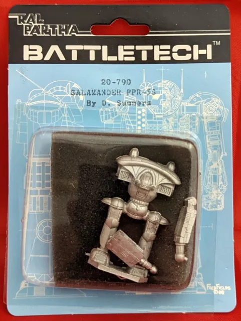 Ral Partha Battletech 20-790 Salamander PPR-53 (Mint, Sealed)