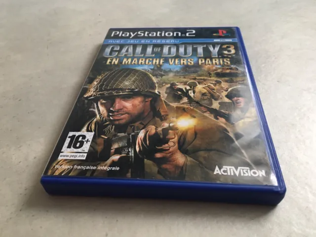 Call Of Duty 3 En Marche Vers Paris Playstation 2 Ps2 Edition Fr Pal Complet