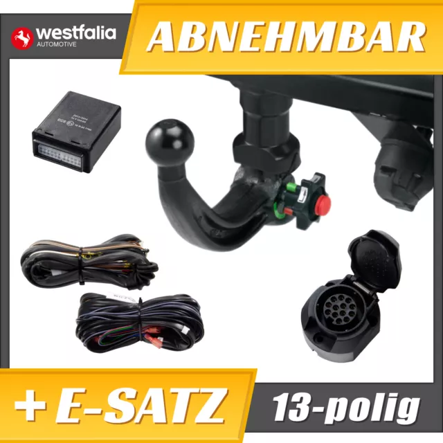 Anhängerkupplung abn.+E-Satz13p für Seat Leon ST III (5F) Kombi 13-20 WESTFALIA