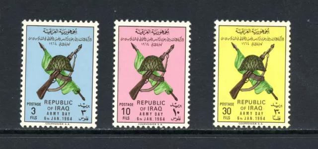 R2370 Irak 1964 Armée Jour 3v. MNH