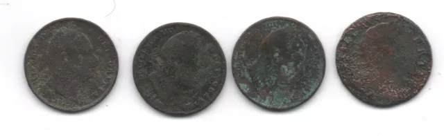 William 4th farthings inc.William & Mary farthing