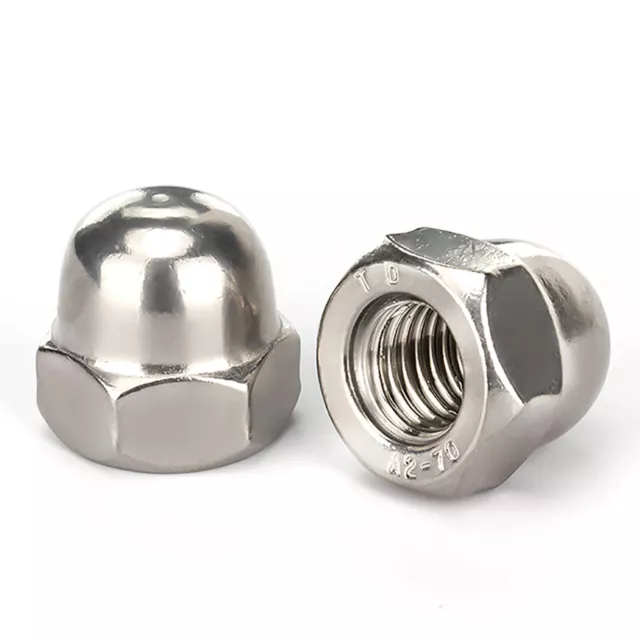 Dome Nut M3 M4 M5 M6 M8 M10 M12 M14 M16 M18 M20 Stainless Steel G316 - DIN 1587