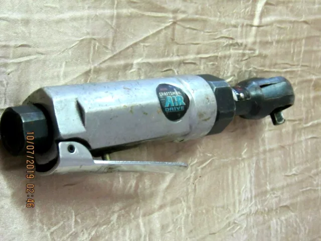 Craftsman Air Drive 1/2 And 1/4 Ratchet Wrench Pneumatic Socket  As Is For Parts