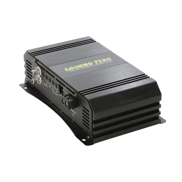 SPL 1 canale 1500W max. Mono Amplificatore ClassD BassBoost Ground Zero
