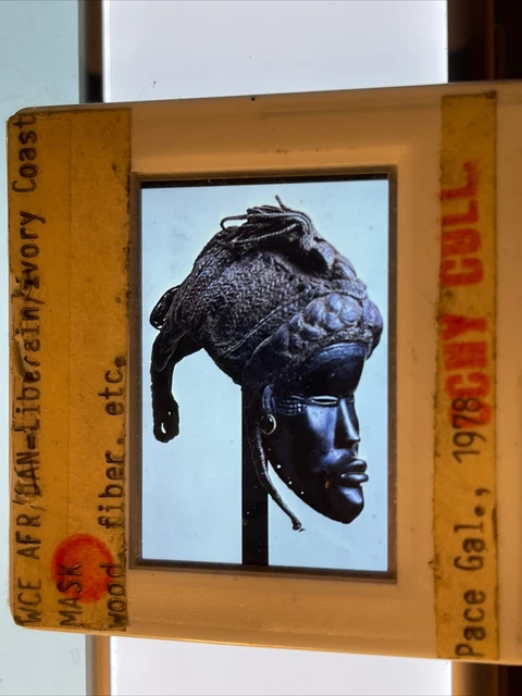 Dan “Mask” Ivory Coast African Tribal Art 35mm Slide