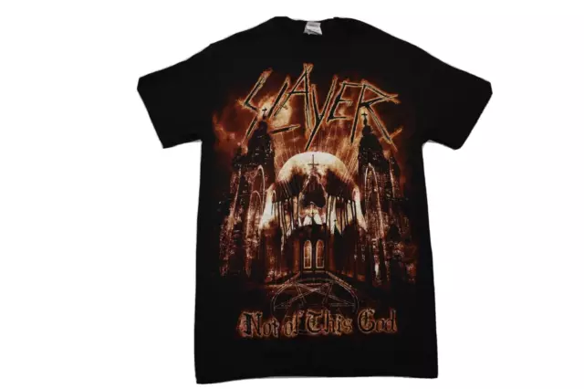 Slayer Mens Not Of This God Heavy Thrash Metal Black Shirt New S