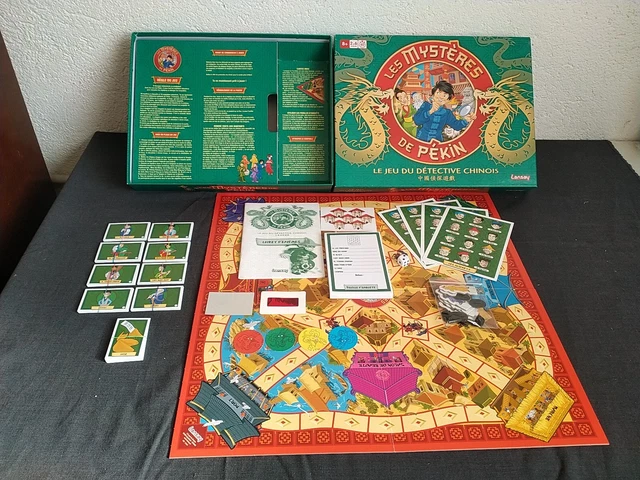 Jeu De Société Les Mystères De Pékin MB - Version Vintage Complète - Occasion