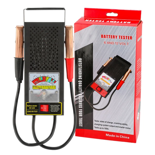 BT60 PRO Autobatterie Tester, 6V 12V 24V Batterieprüfer, Digital Analysegerät für AGM, Lithium, Gel Batterien, 100-3000 CCA, mit Cloud-Druckfunktion