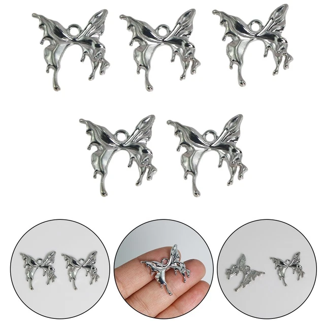 Fuerte sentido del estilo colgante mágico de metal plateado artículos no pagados