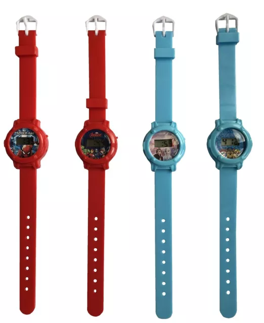 Kids Watch and Wallet Set Paw Patrol, Avengers, Spiderman and Disney Frozen II 2